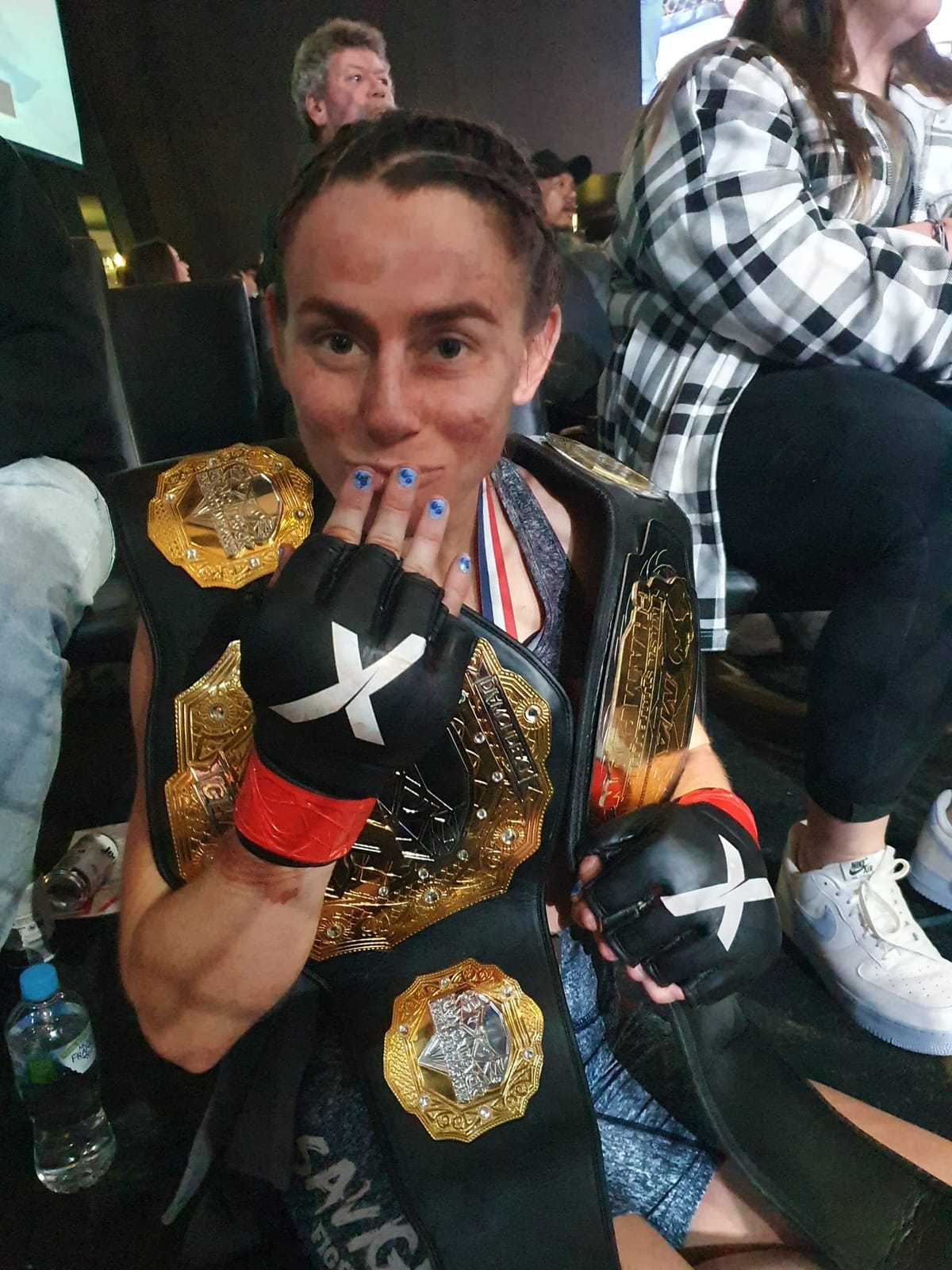 ‘Drop Bear’ is now triple weight champ