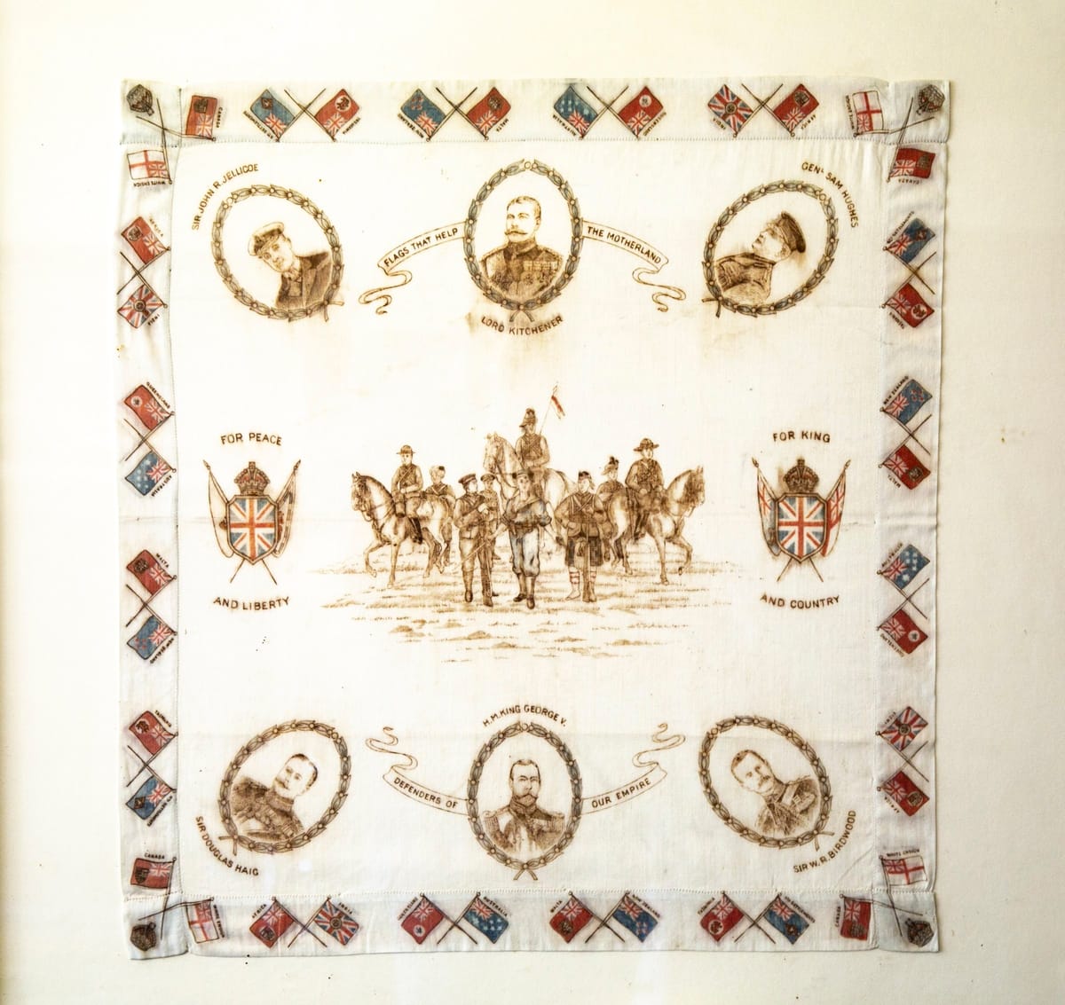 The story behind the WW1 handkerchief