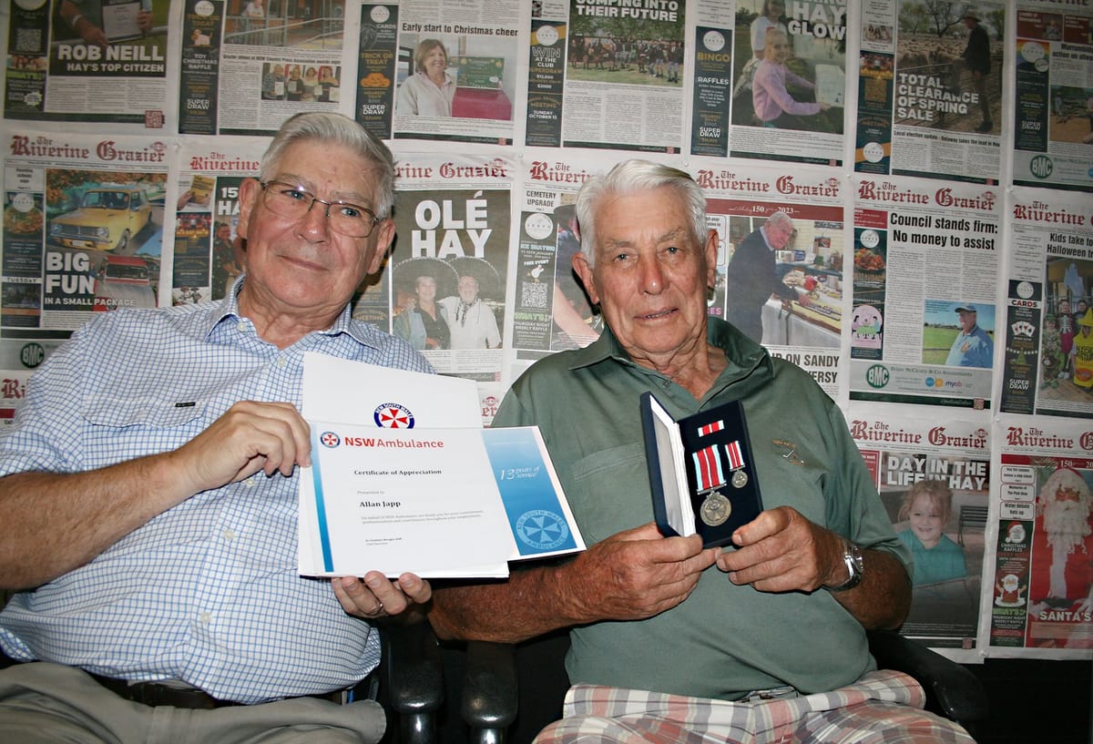 Recognition for Honorary Ambo - 37 years later