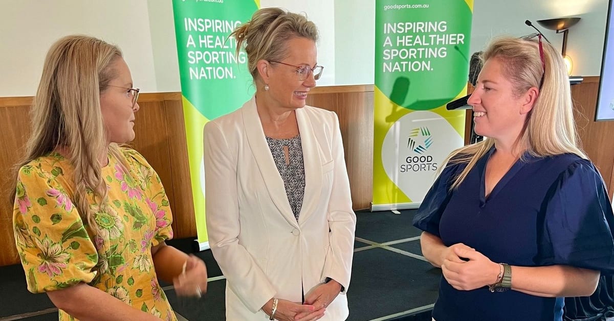 GOOD SPORTS AUSTRALIA JUNIOR CLUB OF THE YEAR AWARD FOR HAY LITTLE ATHLETICS