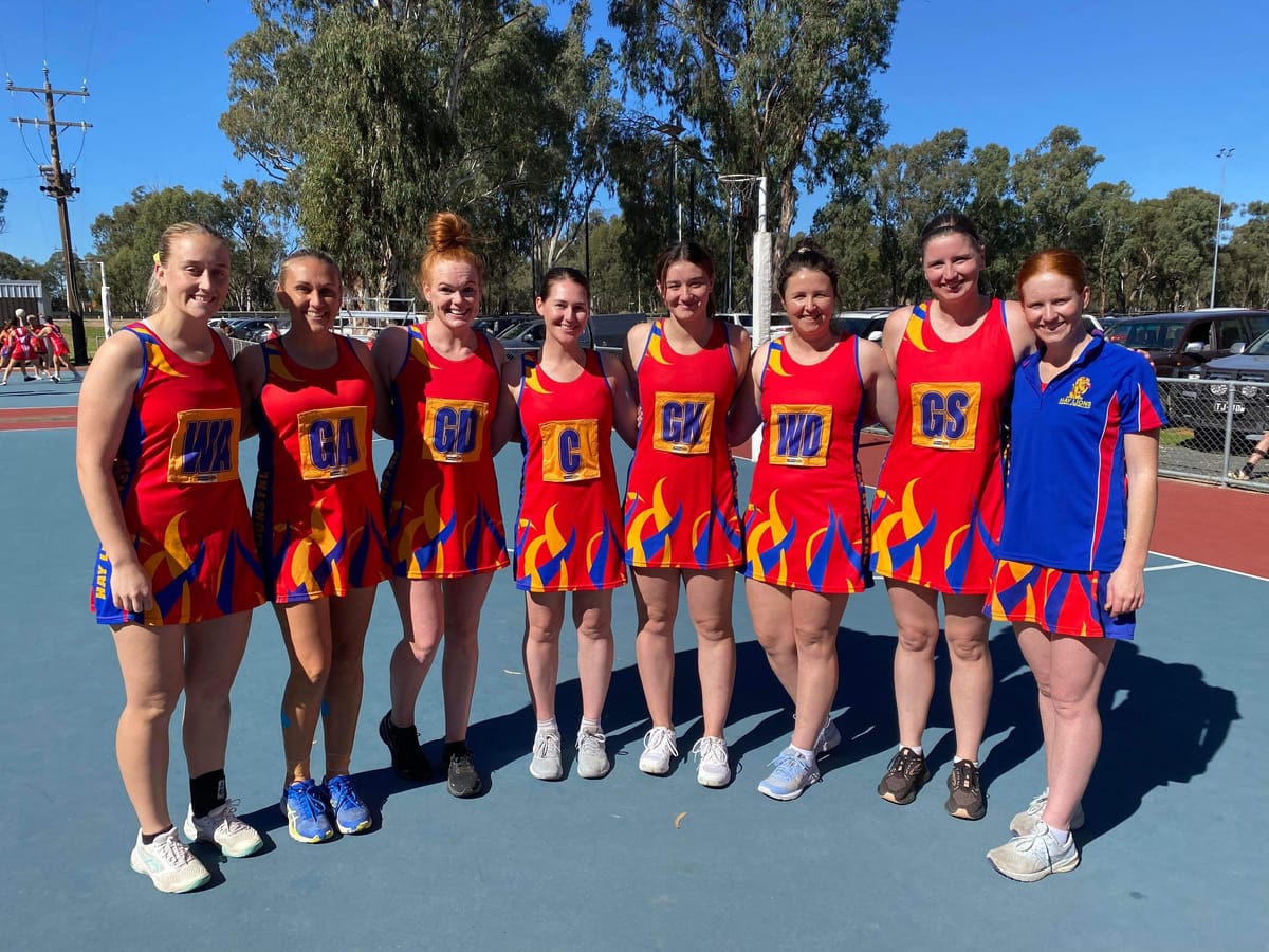 Lions netball teams enjoy clean sweep against Moulamein Swans