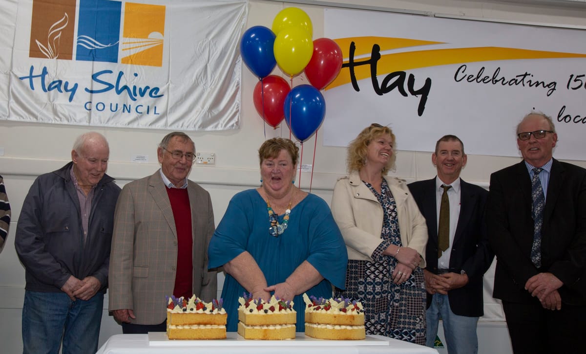 Hay celebrates 150 years of local government