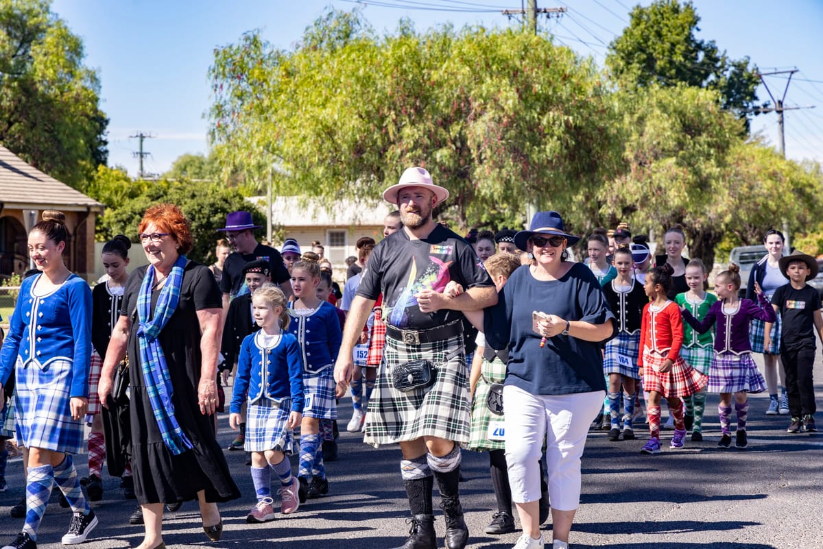 Hay celebrates Scottish culture