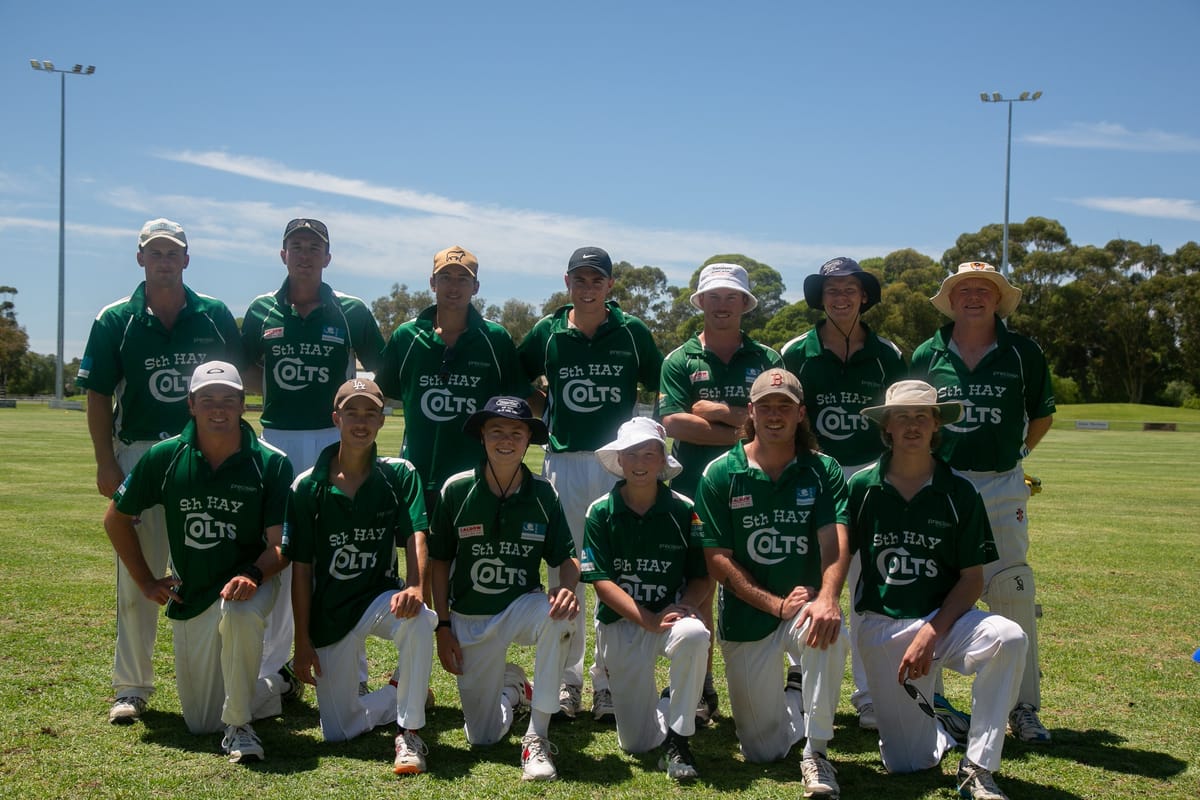 South Hay Colts premiers in Hay Cricket competition