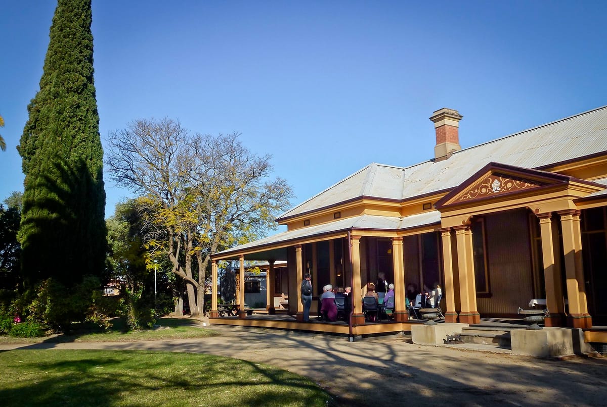 Bishop’s Lodge Historic House and Rose Garden