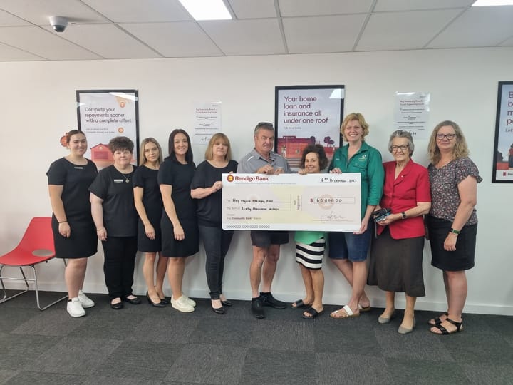 Bendigo Bank donation gives the green light for Hay’s hydrotherapy pool