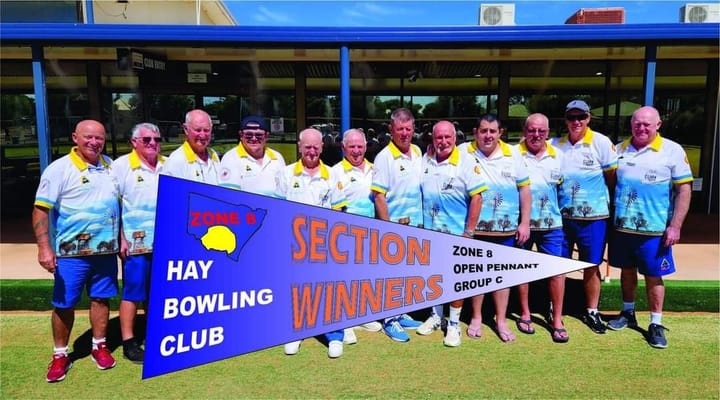Bowling Club team section winners