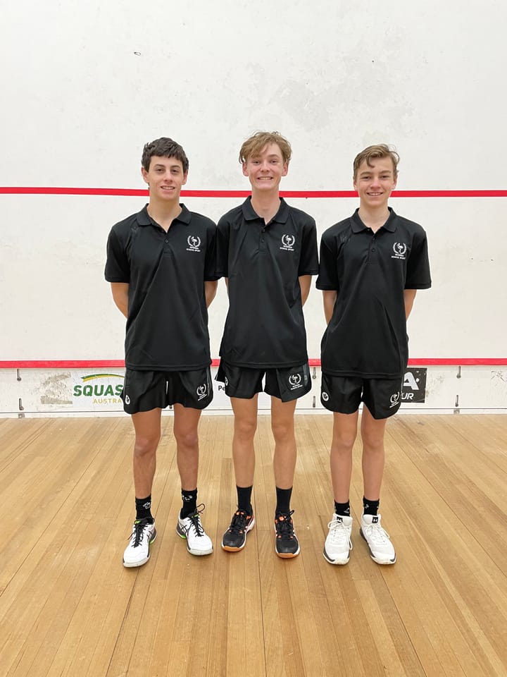 Devlin and team represent Riverina in squash