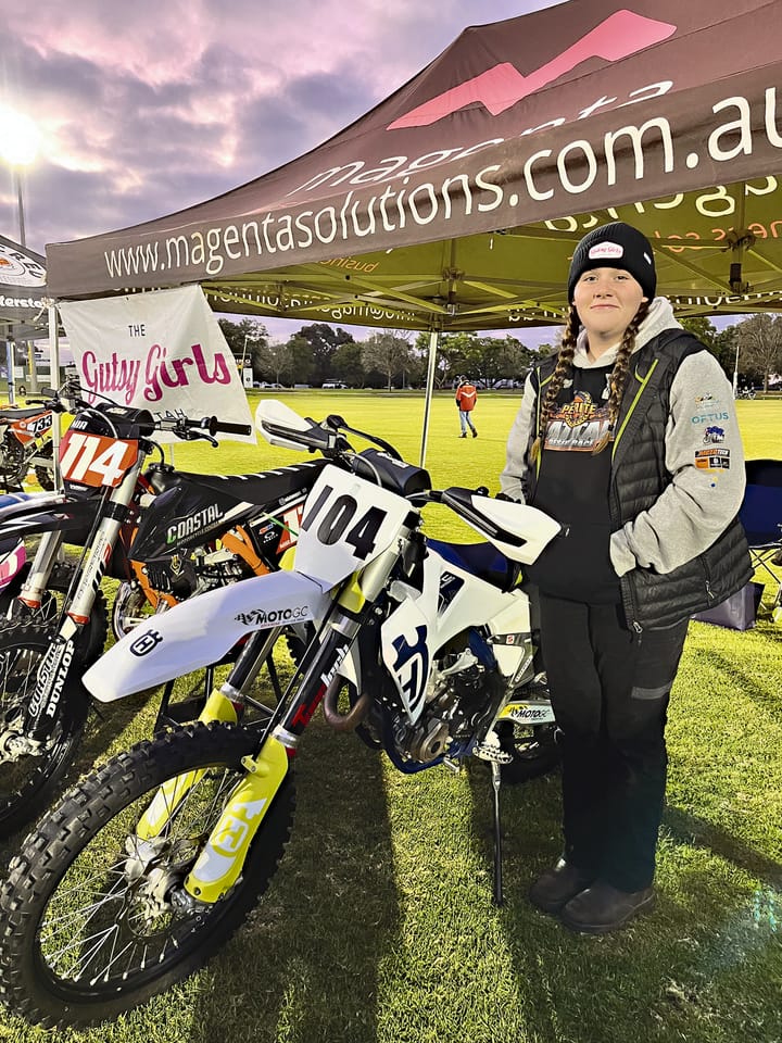 Gutsy Ella completes her first Hattah race