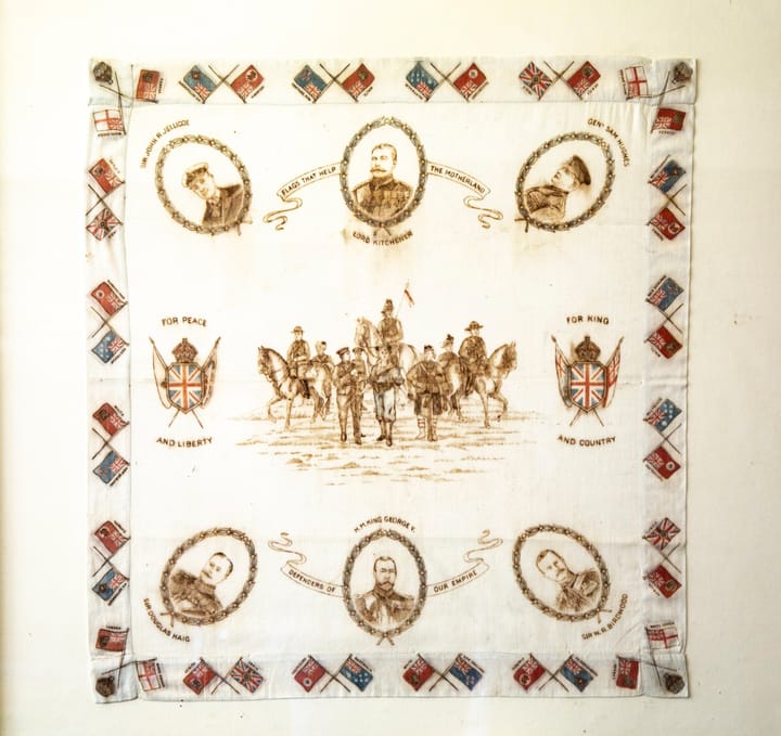 The story behind the WW1 handkerchief