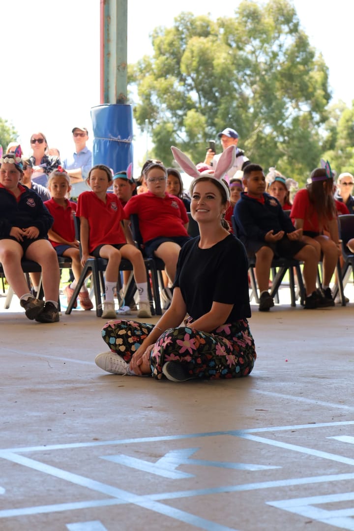 Hay Public School’s hippety hoppety Easter hat parade fun