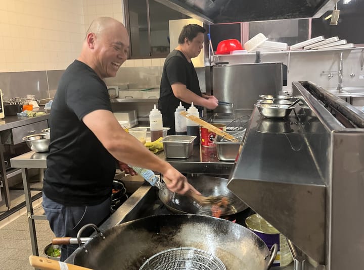 Chef Nelson wows the crowd