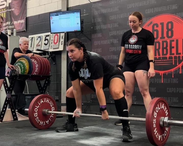 Laura’s strong - on more than one level