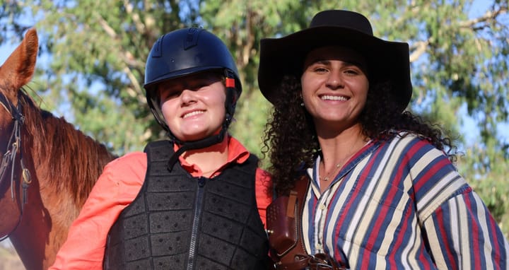 Lottie Ryan finds inspiration in the saddle with Sarah Wheeler- The Outback Long Rider