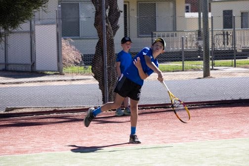 Ben’s a tennis ace