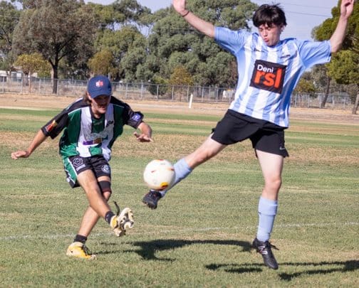 Hay Rams win! Newly reformed Hay Rams soccer team demolish close town rivals Deniliquin