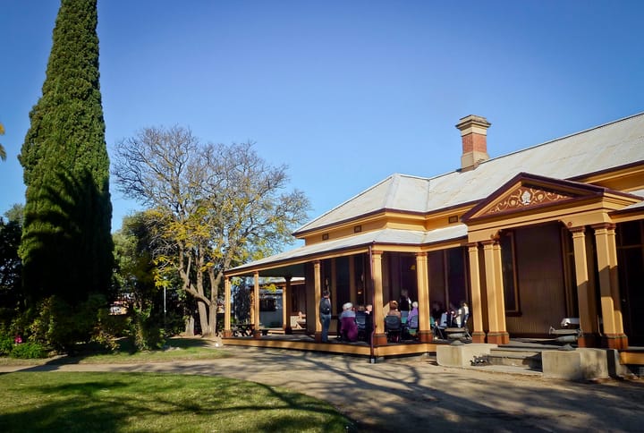 Bishop’s Lodge Historic House and Rose Garden