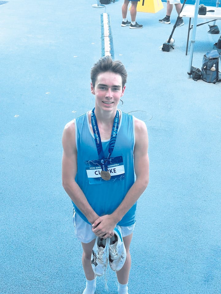 Nate Clarke wins gold in NSW Junior Championships