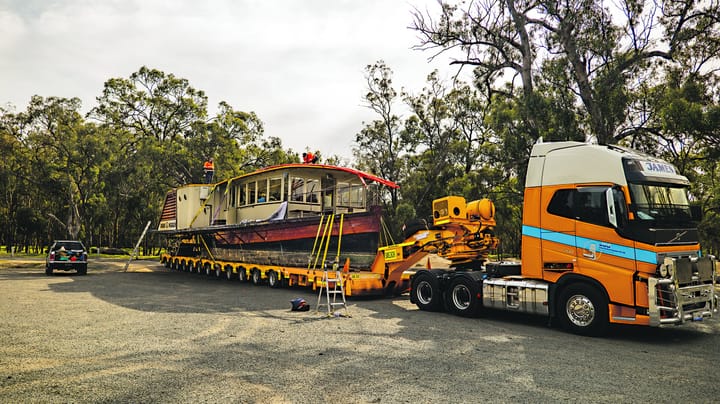 Century-old piece of pioneer history passes through Hay Shire