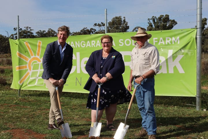 Ground broken on first renewable project