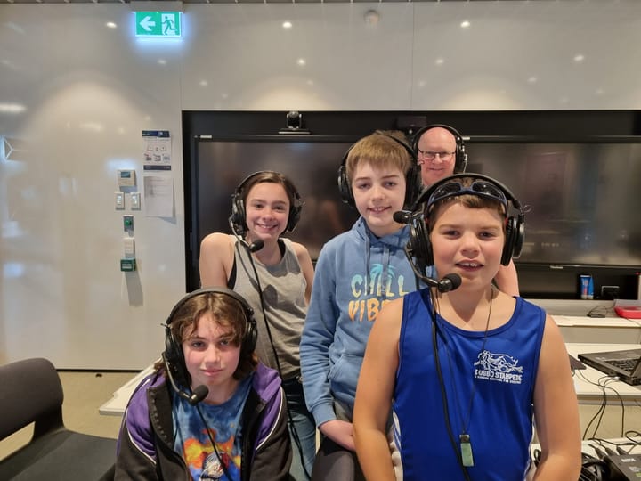 Novel conversations - Hay kids take on podcasting
