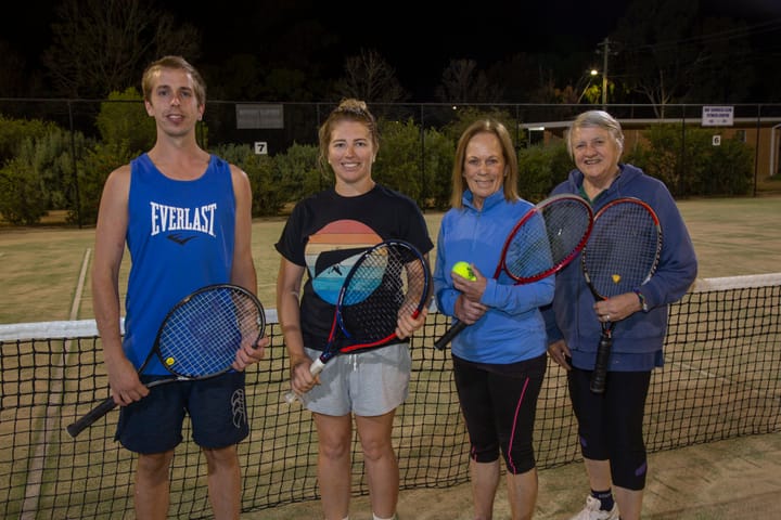 Tennis finals decided