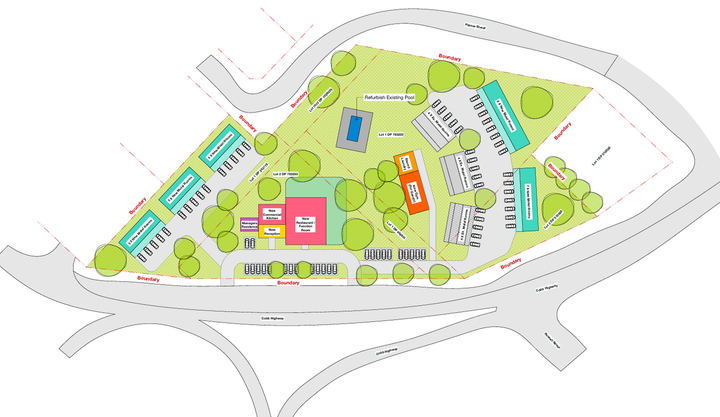 Accommodation and conference expansion awaits funding approval